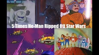 5 Times HeMan Ripped Off Star Wars [upl. by Elirpa]