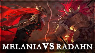 Malenia VS Radahn  Elden Ring Lore Explained [upl. by Nilram486]