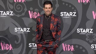 Adrian Gonzalez STARZ quotVidaquot Season 2 Premiere Red Carpet [upl. by Liek]