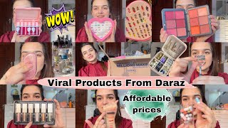 Testing Viral Products From DarazAffordable Prices  Spent So Much Money  Worth it [upl. by Hebel]