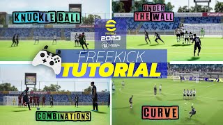 eFootball 2024  Free Kick Tutorial 🔥  PC amp XBOX [upl. by Ro]