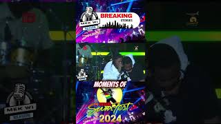 Memorialable moments at sumfest 2024 news viralvideo fypシ゚viral fypage [upl. by Yajiv194]