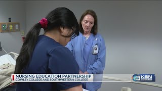 Kansas colleges teaming up to combat nursing shortage [upl. by Savick48]