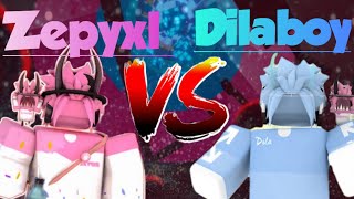 We Recreated Dilaboy vs Zepyxl The Battle Between The Legends in Tower of Hell2024 [upl. by Ylicic]