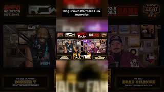 Hilarious Throwbacks King Booker Recalls Epic ECW Moments 😂👑 [upl. by Suqram943]