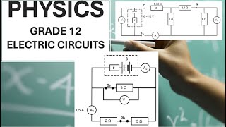 Physics Grade 12  Electric Circuits  EMF  Resistance  Current  Past Exams Questions  Ohms Law [upl. by Brawner]