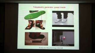 Tutorial video on triboelectric nanogenerators by Prof Zhong Lin Wang [upl. by Yared937]