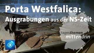 Porta Westfalica Ausgrabungen aus der NSZeit  tagesthemen mittendrin [upl. by Eahs657]