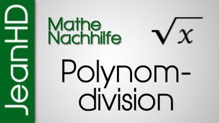 Mathe Nachhilfe  Polynomdivision [upl. by Squire]