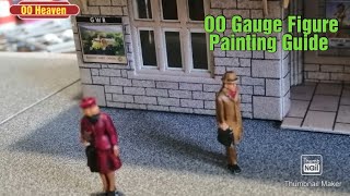 The FASTEST Way To Paint OO Gauge Model Railway Figures [upl. by Arbrab391]