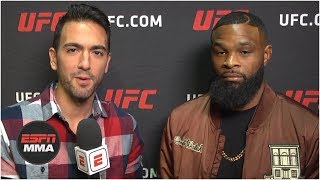 Tyron Woodley focusing on Kamaru Usman and no one else  ESPN MMA [upl. by Rebak]