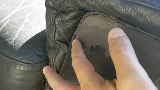 Bonded Leather and Vinyl sofa Peel FIX  DIY [upl. by Teteak]