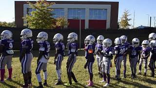 Bessemer Tigers 10U Homecoming game vs Central Park Chargers 10U Youth Football highlights [upl. by Haag136]