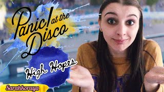 HIGH HOPES  PANIC AT THE DISCO OFFICIAL MUSIC VIDEO  REACTION [upl. by Renat]