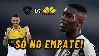 BOTAFOGO E CRICIUMA  MELHORES MOMENTOS  GLOBO ESPORTE [upl. by Nosac]