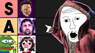 The Offical DBD Youtuber Tier List [upl. by Xirtaeb]