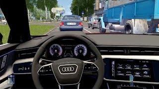 City Car Driving  Audi A6 55 TDI  Street Racing [upl. by Melan]