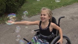 5YearOld Girl Paralyzed By Backbend Can Now Crawl Again [upl. by Morehouse563]