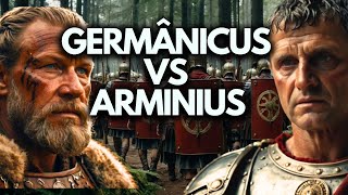 Germanicus vs Arminius Epic Battles that Changed the History of Rome [upl. by Nauqas]