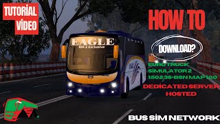 How to download BSN BD map 100 in Euro Truck Simulator 2 For PC and Laptop  Bangla Tutorial  BSN [upl. by Gervais]