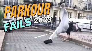 Ultimate Parkour Fails Compilation  2023 [upl. by Avot]