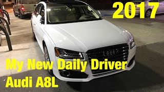 My New 2017 Audi A8L first look [upl. by Elkraps]