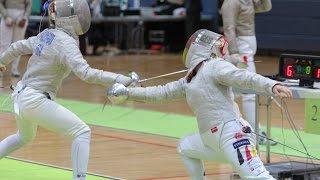 Säbelfechten in Koblenz Frankreich dominiert hochklassiges Turnier [upl. by Elumas697]