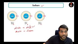 isobars class 11 chemistry atomic structure [upl. by Cohlette517]