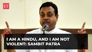 Sambit Patra responds to Rahul Gandhi Hindus Are Not Violent [upl. by Yerffoej737]