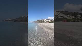 Nerja Spain 🇪🇸 beach [upl. by Whitman]