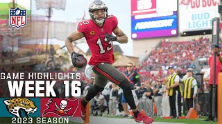 Jacksonville Jaguars vs Tampa Bay Buccaneers Game Highlights  NFL 2023 Week 16 [upl. by Nainatrad730]