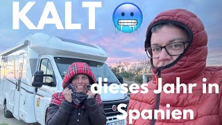 SPANIEN KALT 🥶 Wir müssen kräftig heizen Spanientour Teil 4 [upl. by Yenffad264]