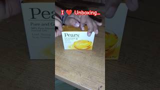 Unboxing Pears soap 🧼 pearssoap unboxing soap [upl. by Richter672]