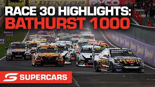 Race 30 Highlights  Repco Bathurst 1000  Supercars 2022 [upl. by Aihsas]