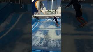 Flowrider standup surfing [upl. by Araic]