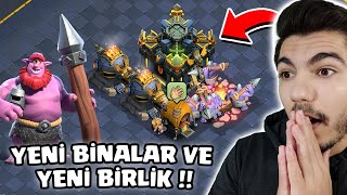 YENİ BİRLİK SAVUNMALAR ve YENİ YARDIMCI ÇIRAK  2  Clash Of Clans [upl. by Atinot]