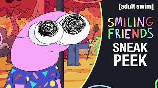 SMILING FRIENDS  S1E6 Sneak Peek The Quest of Pims Dreams  adult swim [upl. by Ahearn29]