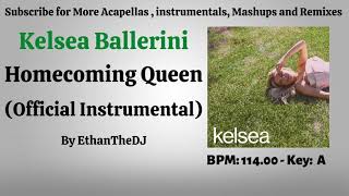 Kelsea Ballerini  Homecoming Queen Official Instrumental [upl. by Alliuqa]