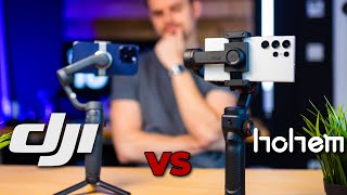 Best Smartphone Gimbal 2023 DJI Osmo Mobile 6 vs Hohem iSteady M6 [upl. by Tegirb]