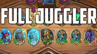 Infinite Juggles  Crafty Aranasi  Hearthstone Battlegrounds [upl. by Helprin]