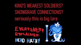 Deltarune  Every Enemy Explained Head Hathy [upl. by Nuncia971]