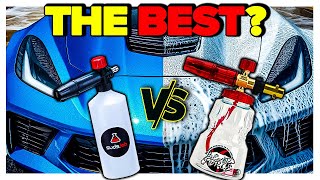 The Two CHEAPEST Foam Cannons Head To Head Which Is Best [upl. by Lyrahc978]