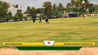 Live Cricket Match  ABI Brewmasters vs Beyond Possible XITredence  28Jul24 1015 AM 20 overs [upl. by Norvil]