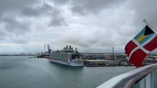 AROUND THE WORLD  TODAY ARRIVES IN ITALY  CIVITAVECCHIA ROME CRUISE PORT 🇮🇹 [upl. by Sheba]