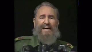 Discurso de Fidel Castro ¡Viva la solidaridadquot [upl. by Elokkin]