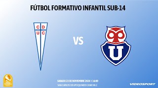 Universidad Católica vs Universidad de Chile SUB14 [upl. by Balcer]