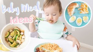 WHAT MY BABY EATS IN A DAY BABY MEAL IDEAS FOR 1 YEAR OLD [upl. by Tatiana]