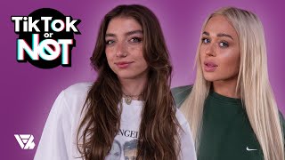 TikTokers Zoi Lerma amp Cassidy Condie Guess If These Viral Sounds Are From TikTok Or Not [upl. by Niela]