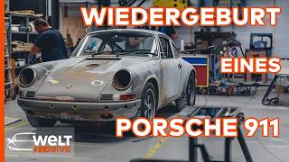 RESTAURATION DES PORSCHE 911 OLDTIMER Wiedergeburt einer Legende bei Early 911s  WELT DRIVE DOKU [upl. by Dopp992]