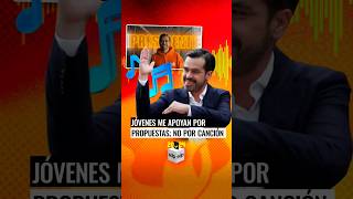 JORGE MÁYNEZ 🍊 asegura tener preferencia entre JÓVENES 🤔 no es por la CANCIÓN quotPRESIDENTE MÁYNEZquot [upl. by Loferski]